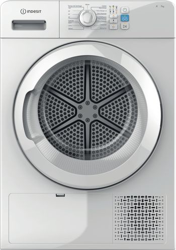 Indesit Sèche-linge YT M08 71 FR Blanc Frontal