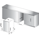 Indesit-Lave-vaisselle-Encastrable-DSIC-3M19-Tout-integrable-A--Technical-drawing