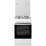 Indesit-Cuisiniere-IS5M5PCW-FR-Blanc-Mixte-Frontal