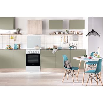 Indesit-Cuisiniere-IS5M5PCW-FR-Blanc-Mixte-Lifestyle-frontal