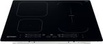 Indesit Table de cuisson IB 73B60 NE Noir Induction vitroceramic Frontal top down