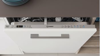 Indesit Lave-vaisselle Encastrable DIC 3C24 AC S Tout intégrable E Lifestyle control panel