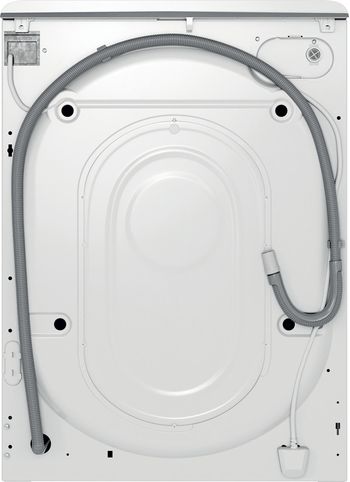 Indesit Lave-linge Pose-libre MTWE 81683 WK FR Blanc Lave-linge frontal D Back / Lateral