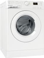 Indesit Lave-linge Pose-libre MTWA 81283 W EU Blanc Lave-linge frontal D Perspective