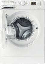 Indesit Lave-linge Pose-libre MTWA 81283 W EU Blanc Lave-linge frontal D Frontal open
