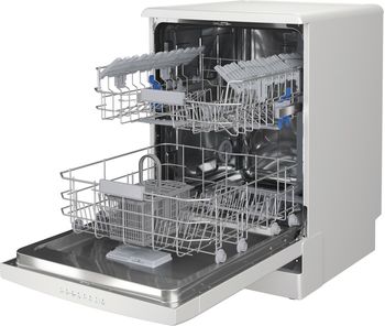 Indesit Lave-vaisselle Pose-libre DFO 3C23 A Pose-libre E Perspective open
