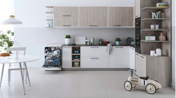 Indesit Lave-vaisselle Pose-libre DFO 3C23 A Pose-libre E Lifestyle frontal open