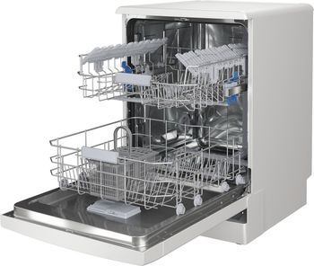 Indesit Lave-vaisselle Pose-libre DFC 2C24 A Pose-libre E Perspective open