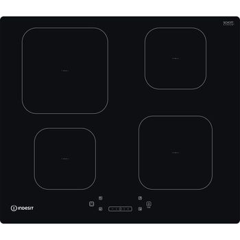 Indesit-Table-de-cuisson-IS-83Q60-NE-Noir-Induction-vitroceramic-Frontal