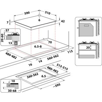 Indesit-Table-de-cuisson-ING-62T-BK-Noir-GAS-Technical-drawing