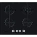 Indesit-Table-de-cuisson-ING-62T-BK-Noir-GAS-Frontal