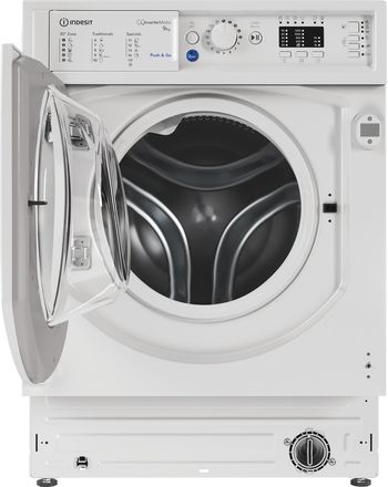 Indesit Lave-linge Encastrable BI WMIL 91484 EU Blanc Lave-linge frontal C Frontal open