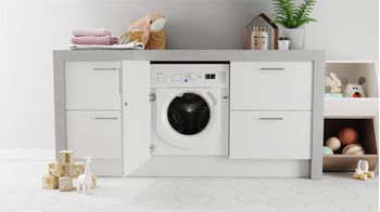 Indesit Lave-linge Encastrable BI WMIL 91484 EU Blanc Lave-linge frontal C Lifestyle frontal