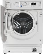 Indesit Lavante-séchante Encastrable BI WDIL 861484 EU Blanc Lave-linge frontal Frontal open