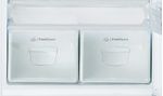 Indesit Combiné réfrigérateur congélateur Pose-libre TAA 5 V 1 Blanc 2 portes Drawer
