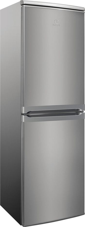 Indesit-Combine-refrigerateur-congelateur-Pose-libre-CAA-55-NX-1-Inox-2-portes-Perspective