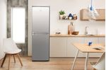 Indesit Combiné réfrigérateur congélateur Pose-libre CAA 55 NX 1 Inox 2 portes Lifestyle frontal