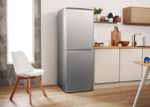 Indesit Combiné réfrigérateur congélateur Pose-libre CAA 55 NX 1 Inox 2 portes Lifestyle perspective