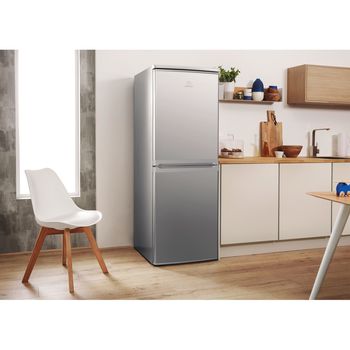 Indesit-Combine-refrigerateur-congelateur-Pose-libre-CAA-55-NX-1-Inox-2-portes-Lifestyle-perspective