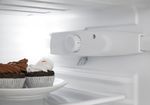 Indesit Combiné réfrigérateur congélateur Pose-libre CAA 55 NX 1 Inox 2 portes Lifestyle control panel