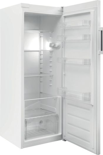 Indesit Réfrigérateur Pose-libre SI6 1 W Blanc Perspective open