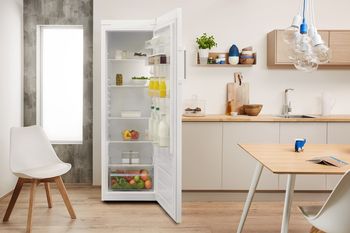 Indesit-Refrigerateur-Pose-libre-SI6-1-W-Blanc-Lifestyle-frontal-open