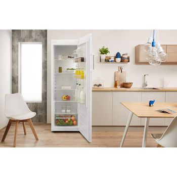 Indesit-Refrigerateur-Pose-libre-SI6-1-W-Blanc-Lifestyle-frontal-open