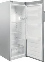Indesit Réfrigérateur Pose-libre SI6 1 S Argent Perspective open