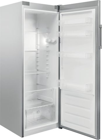 Indesit-Refrigerateur-Pose-libre-SI6-1-S-Argent-Perspective-open