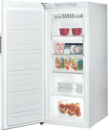 Indesit Congélateur Pose-libre UI4 F1T W Blanc Perspective open