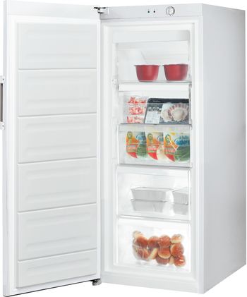 Indesit Congélateur Pose-libre UI4 1 W.1 Blanc Perspective open