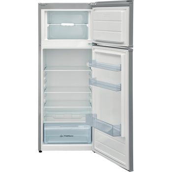 Indesit-Combine-refrigerateur-congelateur-Pose-libre-I55TM-4110-S-1-Argent-2-portes-Frontal-open