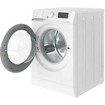 Indesit-Lave-linge-Pose-libre-BWE-101483X-WS-EU-N-Blanc-Lave-linge-frontal-D-Perspective-open