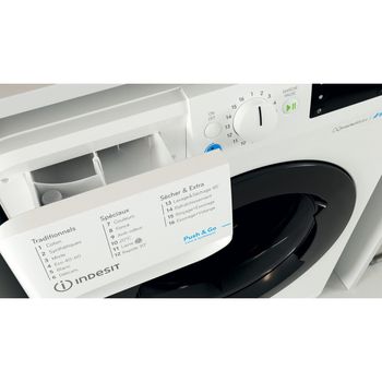 Indesit-Lavante-sechante-Pose-libre-BDE961483XWKFR-N-Blanc-Lave-linge-frontal-Drawer