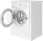 Indesit Lave-linge Pose-libre EWC71252WFR N Blanc Lave-linge frontal E Perspective open