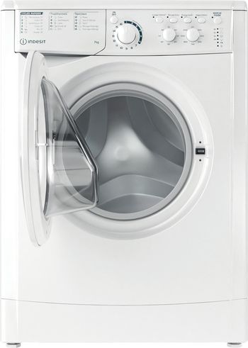 Indesit Lave-linge Pose-libre EWC71252WFR N Blanc Lave-linge frontal E Frontal open