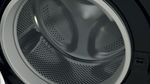 Indesit Lavante-séchante Pose-libre BDE761682XKFR N Noir Lave-linge frontal Drum