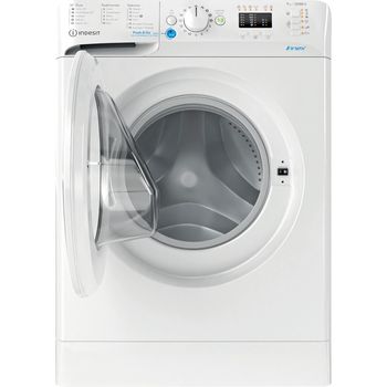 Indesit-Lave-linge-Pose-libre-BWA71252WFR-N-Blanc-Lave-linge-frontal-E-Frontal-open