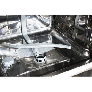 Lave-vaisselle intégrable avec bandeau Indesit: Standard 60cm, couleur inox - DBC 3C26 X