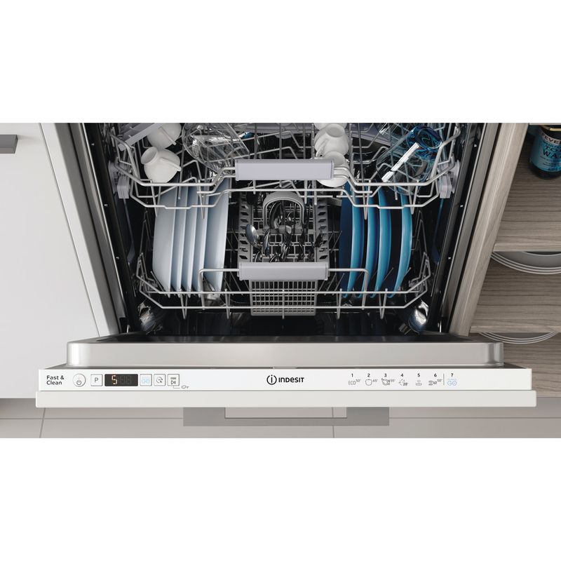 Indesit-Lave-vaisselle-Encastrable-DIC-3B-16-A-Tout-integrable-F-Lifestyle-control-panel