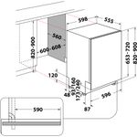 Indesit-Lave-vaisselle-Encastrable-DIC-3B-16-A-Tout-integrable-F-Technical-drawing