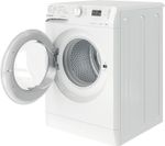 Indesit Lave-linge Pose-libre MTWA 91284 W FR Blanc Lave-linge frontal C Perspective open