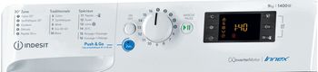 Indesit Lave-linge Pose-libre BWE 91485X W FR N Blanc Lave-linge frontal B Control panel