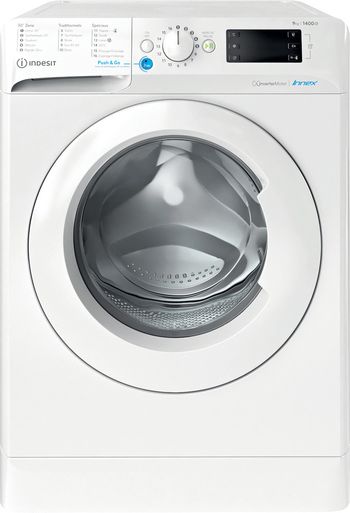 Indesit-Lave-linge-Pose-libre-BWE-91485X-W-FR-N-Blanc-Lave-linge-frontal-B-Frontal