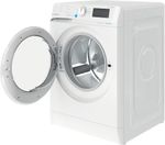 Indesit Lave-linge Pose-libre BWE 91485X W FR N Blanc Lave-linge frontal B Perspective open