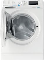 Indesit-Lave-linge-Pose-libre-BWE-91485X-W-FR-N-Blanc-Lave-linge-frontal-B-Frontal-open