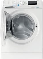 Indesit-Lave-linge-Pose-libre-BWDE-91285X-W-FR-N-Blanc-Lave-linge-frontal-B-Frontal-open