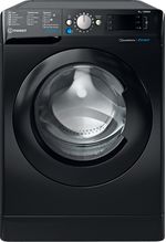 Indesit Lave-linge Pose-libre BWE91285XKFRN Noir Lave-linge frontal B Frontal
