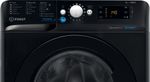 Indesit Lave-linge Pose-libre BWE91285XKFRN Noir Lave-linge frontal B Control panel