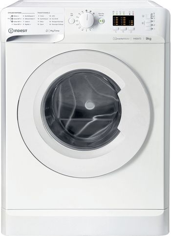 Indesit Lave-linge Pose-libre MTWA 91484 W FR Blanc Lave-linge frontal C Frontal